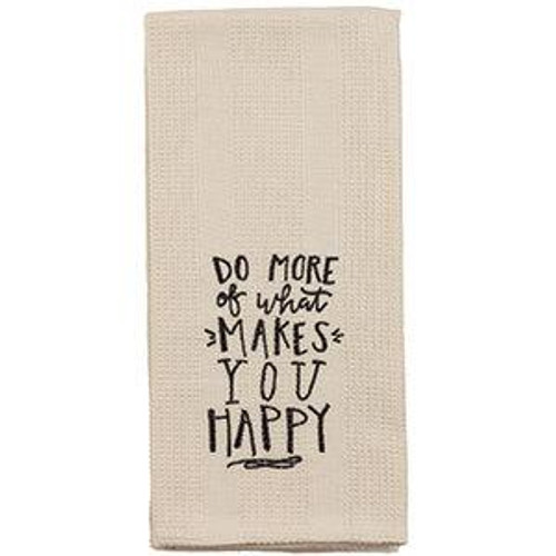 19 X 28" More/Happy Towel (Pack Of 15) (97362)