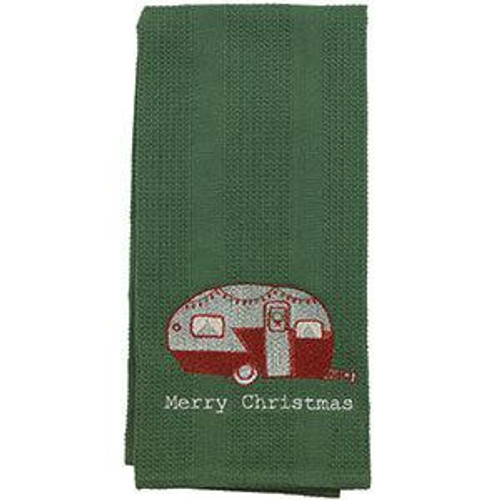 19 X 28" Christmas Camper Towel (Pack Of 12) (97391)