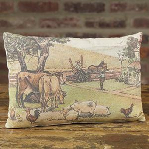 12 X 8" Farmyard Pillow (Pack Of 9) (97903)