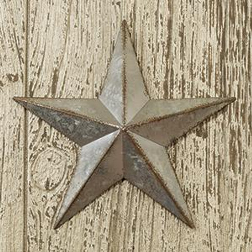 10" Galvanized Star (Pack Of 11) (98029)