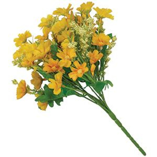 Yellow Mixed Wildflower Bunch (Pack Of 17) (98175)