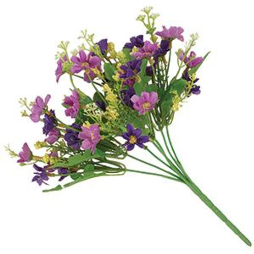 Purple Mixed Wildflower Bunch (Pack Of 17) (98183)
