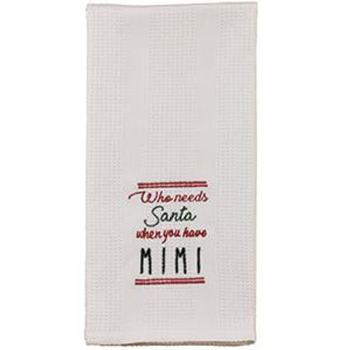 19X28" Santa/Mimi Towel (Pack Of 13) (98418)