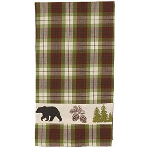 19X28" Woodland Plaid Towel (Pack Of 17) (98664)