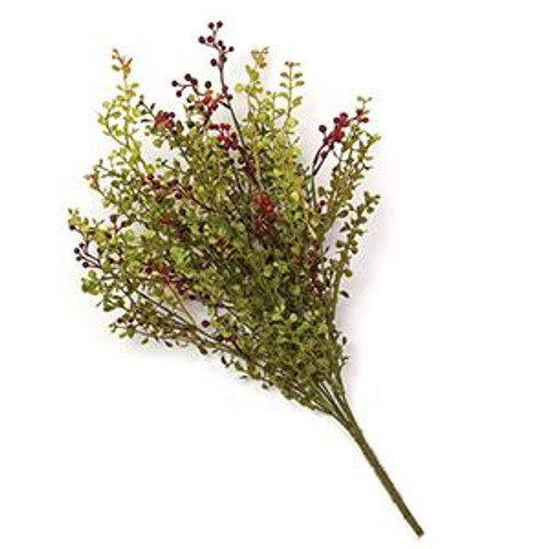 20" Baby'S Grass W/Berries Bush (Pack Of 8) (98704)