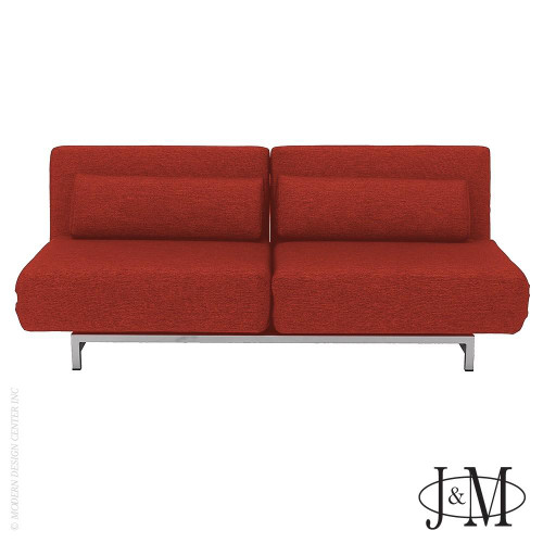 Premium Red Fabric Sofa Bed Lk06-2
