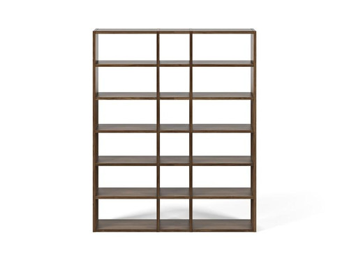 Pombal Composition 2010 018 Modular Wall Shelving Walnut 5603449515262