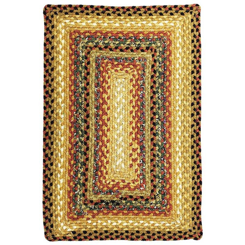 Peppercorn Rectangle Cotton Braided Rug - 8' X 10' - (416193)