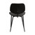 LCLZSIBLCH Lizzy Charcoal Modern Dining Accent Chairs - Set Of 2