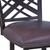 LCTA26BABR Tahiti 26" Barstool In Auburn Bay Finish With Brown Pu Upholstery