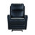 LCWO1BLK Wolfe Contemporary Recliner In Black Genuine Leather
