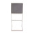 721535752591 Pinellas Modern Grey Faux Leather And Brushed Stainless Steel Bar And Counter Stool