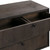 LCCRDROA Cross Solid Oak And Metal 3 Drawer Dresser