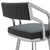 721535752256 Scranton Swivel Modern Metal And Slate Grey Faux Leather Bar And Counter Stool