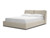 Storage Bed King Continental Stone Wheat Tweed BEDCONTSTONKING