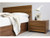 Storage Bed Queen Della Natural Walnut 5 Piece BEDDELLWALNQUEEN