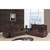 Chocolate Power Reclining Loveseat With Adjustable Power Headrest And Usb Port (383927)