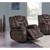 Chocolate Power Glider Recliner With Adjustable Power Headrest And Usb Port (383928)