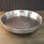 Handcrafted 13" Hammered Stainless Steel Round Tray (384085)