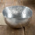 Handcrafted Hammered Stainless Steel Square Centerpiece Bowl (384091)