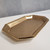 Gilded Gold Finish Textured Serving Tray (384105)