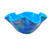 Abstract Multi Color Glass Centerpiece Bowl (386757)