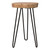 Joss Natural Acacia One Of A Kind Live Edge Accent Table W/ Black Hairpin Legs By Diamond Sofa JOSSETNA