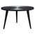 Vortex Round Cocktail Table In Solid Mango Wood Top In Black Finish & Iron Legs By Diamond Sofa VORTEXCTBL