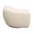 Pascal Swivel Chair In Bone Boucle Textured Fabric W/ Contoured Arms & Back By Diamond Sofa PASCALCHBO