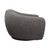Pascal Swivel Chair In Charcoal Boucle Textured Fabric W/ Contoured Arms & Back By Diamond Sofa PASCALCHCC