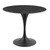 Lippa 36" Artificial Marble Dining Table EEI-4868-BLK-BLK