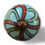 1.5" X 1.5" X 1.5" Turquoise, Red And Green - Knobs 12-Pack (332351)