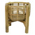 12.8" X 12.8" X 11.5" Natural Wood 8 Bamboo 1 Wood Plant Stand (373312)