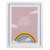 Shine Bright Glitter Rainbow Wall Art (383258)