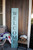 Rustic Light Aqua Blue Front Porch Welcome Sign (384912)