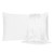 White Dreamy Set Of 2 Silky Satin King Pillowcases (387835)