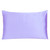 Purple Dreamy Set Of 2 Silky Satin King Pillowcases (387837)