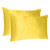 Lemon Dreamy Set Of 2 Silky Satin King Pillowcases (387841)