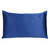 Navy Blue Dreamy Set Of 2 Silky Satin King Pillowcases (387845)