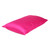 Fuchsia Dreamy Set Of 2 Silky Satin King Pillowcases (387849)