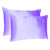 Purple Dreamy Set Of 2 Silky Satin Standard Pillowcases (387862)