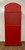Vintage Red Wooden Phone Booth Bar Cabinet (388258)