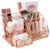 Stylish Rose Gold Makeup And Skin Care Organizer For Vanity (388478)