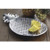 Silver Tropical Pineapple Shaped Serving Platter (388565)