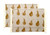Set Of Eight Pale Yellow Pear Pattern Placemats (388985)