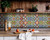 5" X 5" Mediterranean Mash Mosaic Peel And Stick Tiles (391608)