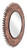 Bronze Leaf Round Mirror (391673)