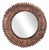 Bronze Leaf Round Mirror (391673)