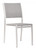 Set Of Two Silver Armless Chairs (391724)