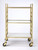 Polished Gold Bar Cart (388955)